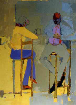 Conversation at Coffee House Bar